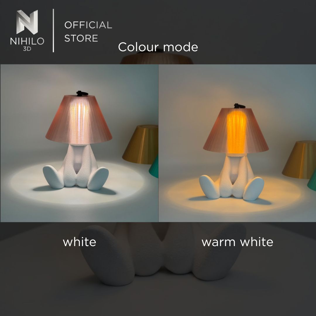 Sitting Figure Lampshade Stand for 38explore Camping Light
